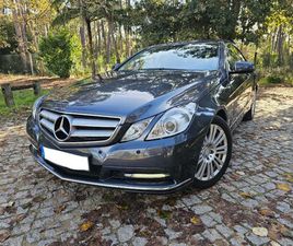 MERCEDES-BENZ E 200 CGI COUPE BLUEFFICIENCY TURBO 185CV MANUAL OUTUBRO/12