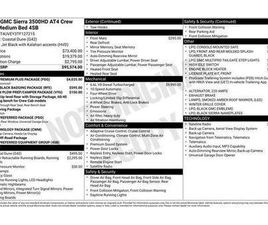 GMC SIERRA 3500 NEW 2026 GMC SIERRA 3500 AT4