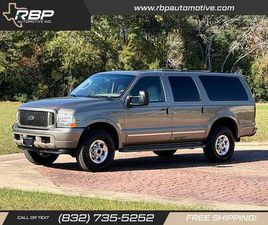 2003 FORD EXCURSION LIMITEDSUV 7.3L VERY CLEAN SERVICED