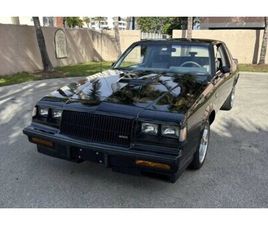 BUICK REGAL GRAND NATIONAL 1987 BUICK REGAL