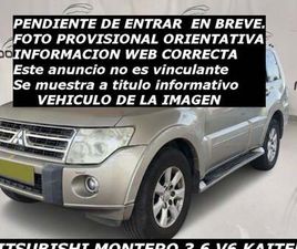 MITSUBISHI MONTERO MONTERO 3.8 V6 KAITEKI AUT.