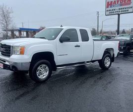 2007 GMC SIERRA 2500HD – EXTENDED CAB 4X4 – 6.0L V8 GAS