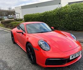 PORSCHE 911 992 CARRERA 4S 3.0T 992 CARRERA 4S PDK 4WD EURO 6 (START/STOP) 2DR
