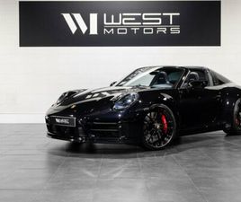 PORSCHE 911 TYPE 992 TARGA 4 GTS 3.0 480 IMMAT FRANCE 40KEE D’OPTIONS BURMESTER PDCC ROUES AR DIRECTRICES CAM 360° PACK 1766E-MOIS