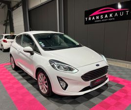 FORD FIESTA 1.0 ECOBOOST 100 CV S&S TITANIUM + CLIMATISATION AUTOMATQUE + RADARS AR + REGULATEUR DE VITESSE