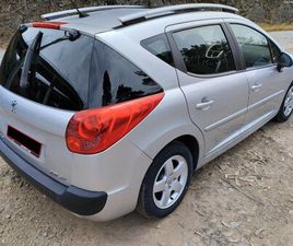 PEUGEOT 207 SW 1.4I SPORT - NACIONAL - GASOLINA / GPLSISTEMA VERDE DOS NOVOS - ... AGOSTO/08