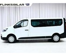 NISSAN PRIMASTAR 150HK L2|AUTOMAT|9-SITS|LED|DRAG|LEASEBAR