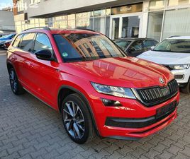 SKODA KODIAQ ŠKODA KODIAQ 2.0TSI 140KW 4X4 SPORTLINE TAŽ. WEBAS