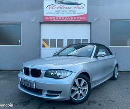 BMW SÉRIE 1 CABRIOLET 118D 143CH SPORT DESIGN VÉHICULE RÉVISÉ ET GARANTIE