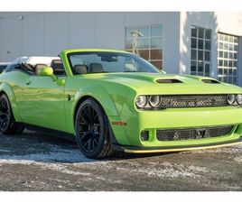43-MILE 2023 DODGE CHALLENGER SRT HELLCAT WIDEBODY JAILBREAK CONVERTIBLE CONVERSION