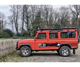 LAND ROVER DEFENDER 110 – 2008 – VÉRITABLE VÉHICULE G4 CHALLENGE 2009 (PRE-EVENT RECCE VEHICLE)