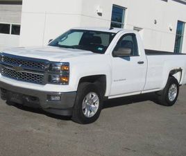 CHEVROLET SILVERADO 1500 REGULAR CAB 2014 CHEVROLET SILVERADO 1500 REGULAR CAB WHITE 137K 4WD