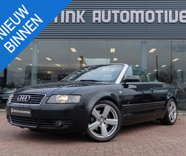 AUDI A4 CABRIOLET AUDI A4 CABRIOLET 2.4 V6 EXCLUSIVE | BOSE | HOUTAFWERKING | STOELVERWARMING
