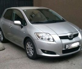 TOYOTA AURIS 2007. GOD - DVOZONSKA KLIMA, KSENONSKA SVJETLA, TEMPOMAT