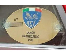 LANCIA MONTECARLO S2 1980 ASI TARGA ORO