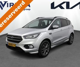 FORD KUGA 1.5 ECOBOOST ST LINE - ELEKTRISCH WEGKLAPBARE TREKHAAK - AUTOMATISCHE ACHTERKLEP - PARKEERHULP - NAVIGATIE - ACHTERUITRIJCAMERA - BLUETOOTH - CRUISE C