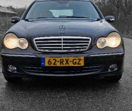 MERCEDES-BENZ C-KLASSE 1.8 C180 KOMPR COMBI AUT 2005 ZWART — MERCEDES-BENZ — MARKTPLAATS