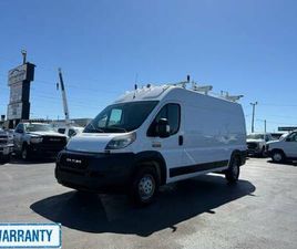 2019 RAM PROMASTER 2500 HIGH TOP WALK IN FULLY EQUIPPED CARGO VAN