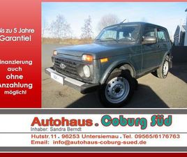 LADA NIVA 4X4 RADIO AHK KONSERVIERUNG NEUES MODELL