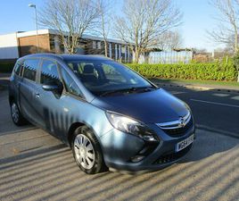 2015 VAUXHALL ZAFIRA TOURER 1.4I 16V TURBO EXCLUSIV