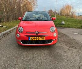 FIAT 500 FIAT 500 1.2 LOUNGE 2015 ROSSO CORALLO PANORAMA NIEUWE APK — FIAT — MARKTPLAATS