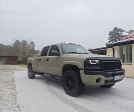 CHEVROLET CITI, CENA 15 800 €. GMC SIERRA 1500 HD CREWCAB QUADRASTEER PIESLĒGT/ATSLĒGT UTT. - SLUDINĀJUMI