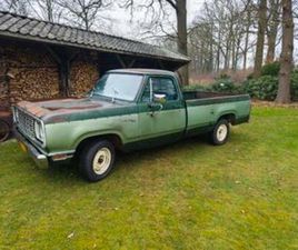 DODGE D100 BJ1978 BELASTINGVRIJ PICKUP — BESTELAUTO'S — MARKTPLAATS