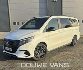 MERCEDES EQV 300 MERCEDES-BENZ EQV L2 LUCHTVERING MEMORY 7 PERSOONS LEDER LED — BESTELAUTO'S — MARKTPLAATS