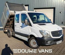 MERCEDES-BENZ SPRINTER 310 KIPPER DC 7 PERS. TREKHAAK AIRCO — BESTELAUTO'S — MARKTPLAATS