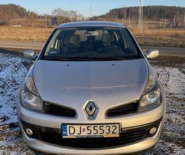 RENAULT CLIO RENAULT CLIO 3 HATCHBACK JELENIA GÓRA CENTRUM • OLX.PL
