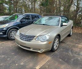 CHRYSLER SEBRING CABRIOLET USED 2008 CHRYSLER SEBRING TOURING