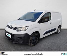 CITROEN BERLINGO VAN ELECTRIQUE CLUB E-BERLINGO VAN XL 750 100 KW (136 CH) BATTERIE 50 KWH