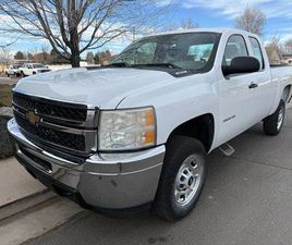 2011 CHEVROLET SILVERADO 2500HD WORK TRUCK ONE OWNER EXTENDED CAB 4X4 LOW MILES