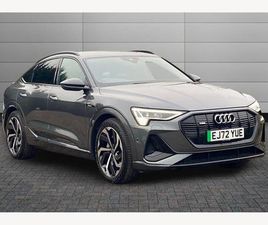 AUDI E-TRON SPORTBACK AUDI E-TRON SPORTBACK 300KW 55 QUATTRO 95KWH BLACK EDITION 5DR AUTO