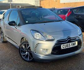 2015 DS AUTOMOBILES DS 3 CABRIO 1.2 PURETECH DSTYLE NAV CABRIOLET EURO 6 (START/STOP) 2DR CONVERTIBLE PE...