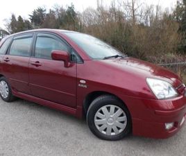 2005 SUZUKI LIANA 1.6 GLX 5DR METALLIC RED 20 SUZUKI SERVICES HATCHBACK PETROL MANUAL