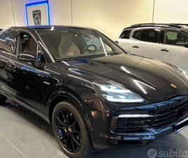 PORSCHE CAYENNE COUPE PORSCHE CAYENNE COUPE E-HYBRID 5 PST BLACK EDITION