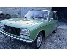 1977 PEUGEOT 304 BREAK VERT MANUEL, 4 VITESSES CONDUITE À...