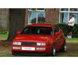 1993 VOLKSWAGEN CORRADO ROUGE MANUEL, 5 VITESSES CONDUITE...