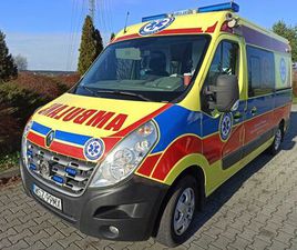 AMBULANS RENAULT MASTER AUTOFORM 2.3 150 KM 2013 ROK KARETKA I NOSZE. PLOŃSK • OLX.PL