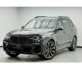 2022 BMW X7 M50I M-SPORT, 2027 BMW WARRANTY + SERVICE PACK, FULL BMW SERVICE HISTORY, 7 SEATER, GCC