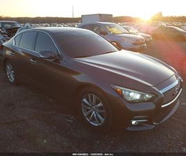INFINITI Q50 3.0L V-6 DI, DOHC, VVT, TURBO, 300HP REAR WHEEL
