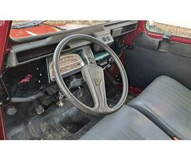 1984 CITROEN 2CV ROUGE MANUEL, 4 VITESSES CONDUITE À GAUC...