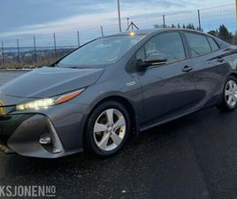 2017 TOYOTA PRIUS, 1.8 VVT-I PHEV SOLAR LADBAR ADAPTIV 140.000KM AUTOMAT ADAPTIV CRUISEKONTROLL RYGGEKAMERA NAVIGASJON , 141000KM