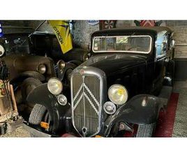 1933 CITROEN ROSALIE NOIR MANUEL, 3 VITESSES CONDUITE À G...