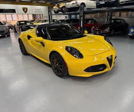 ALFA ROMEO 4C SPIDER 4C SPIDER 1750 TBI TCT