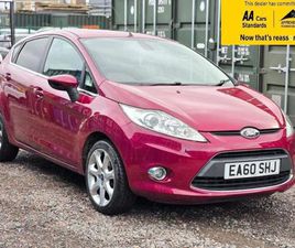 2010 FORD FIESTA 1.4 TITANIUM 5DR AUTO HATCHBACK PETROL AUTOMATIC
