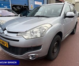 CITROËN C-CROSSER - 2.4-16V DYNAMIQUE 4WD 7PRS. NAP + BOEKJES LEUKE EN GOEDE AUTO MET DUBBELE SET WIELEN MET M