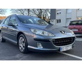 PEUGEOT 407 SW PEUGEOT 407 SW KARAVAN 2,0 HDI 6 BRZINA, PANORAMA, KLIMA, KUKA, KARTICE, ZAMJENA
