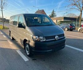 ② VW T6 AUTOMAAT DUBBELE CABINE LONG 6PLAATSER 109.000KM — CAMIONNETTES & UTILITAIRES — 2EMEMAIN